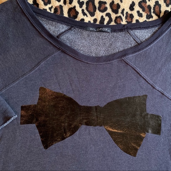 Wildfox Bow Tie Sweatshirt || Small - Picture 2 of 2